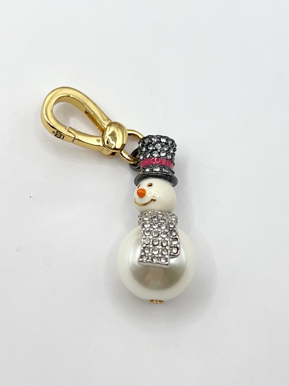 Juicy Couture snowman charm